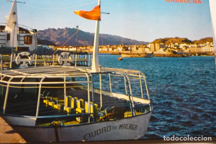 Postales: postal garrucha.-vista puerto circulada