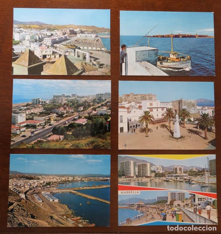 Postales: 14 POSTALES - ALMERIA COSTA DEL SOL - SIN CIRCULAR- A&Ntilde;OS 60 70