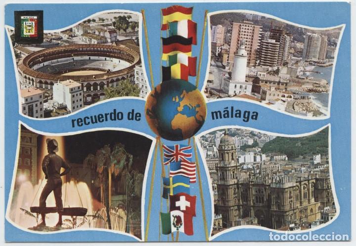 Postales: N&ordm; 24-M&Aacute;LAGA. Costa del Sol. Vistas parciales. ED. DOM&Iacute;NGUEZ
