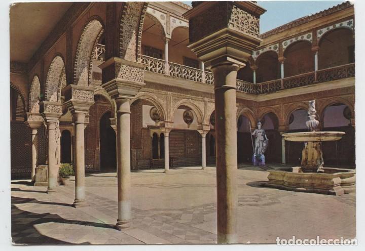 Postales: N&ordm; 528-SEVILLA. Casa de Pilatos. Patio Principal. Circulada en 1970. ED. A. SUBIRATS CASANOVAS