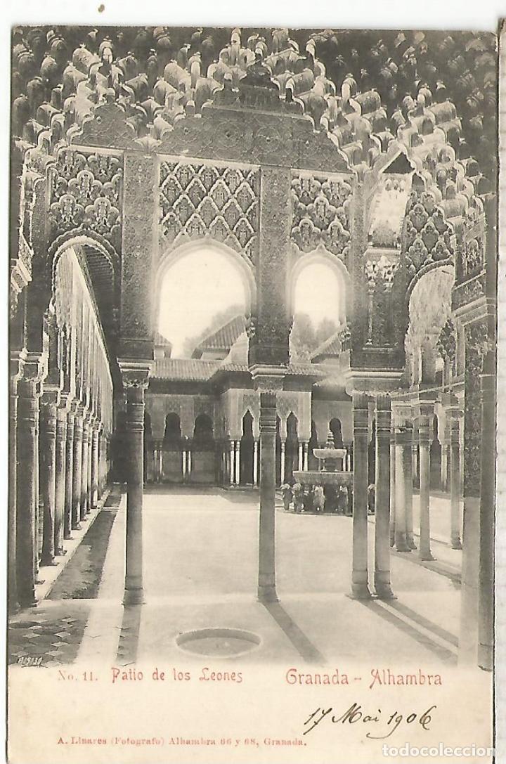 Postales: GRANADA ALHAMBRA SIN ESCRIBIR - Foto 1