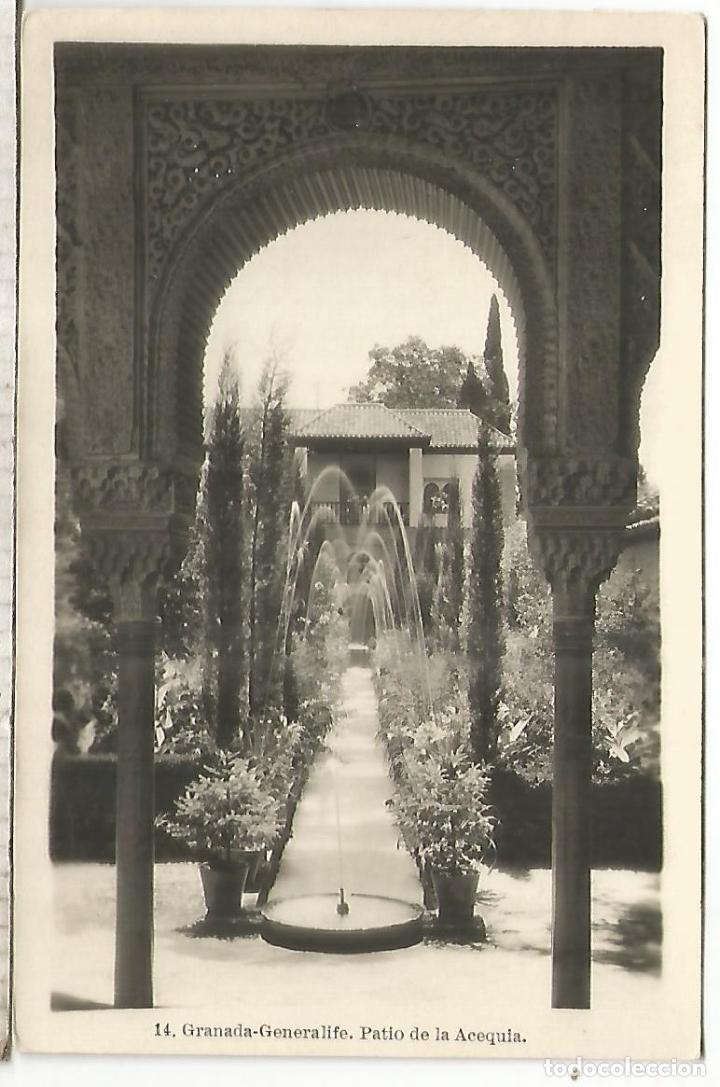 Postales: GRANADA ALHAMBRA ESCRITA - Foto 1