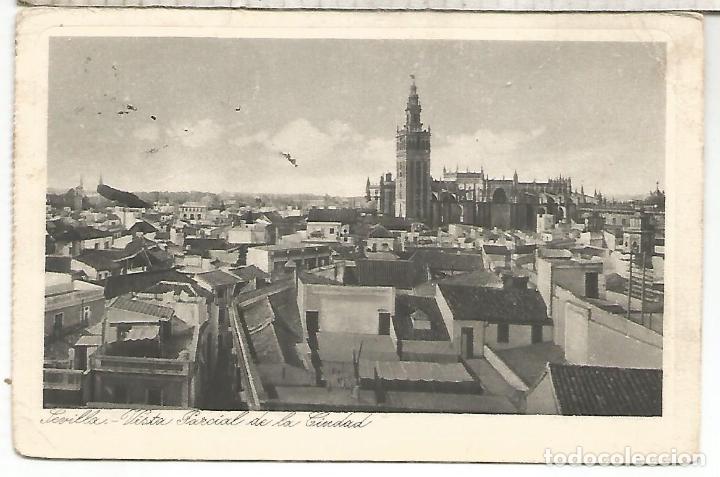 Postales: SEVILLA VISTA ESCRITA - Foto 1