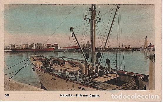 Postales: X126566 ANDALUCIA COSTA DEL SOL MALAGA EL PUERTO DETALLE