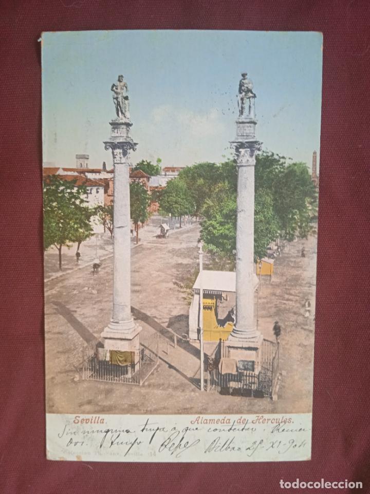 Postales: Sevilla. Dorso sin dividir - Foto 1