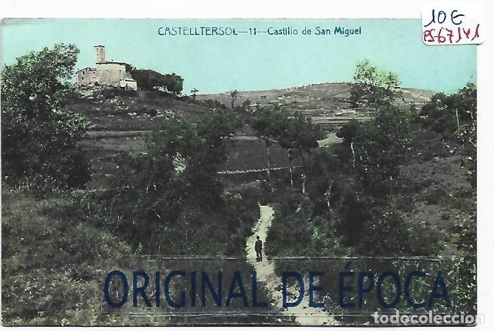 Postales: (PS-67141)POSTAL FOTOGRAFICA DE CASTELLTERSOL-CASTILLO DE SAN MIGUEL