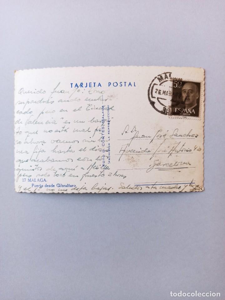 Postales: Original y antigua postal de M&aacute;laga. - Foto 2
