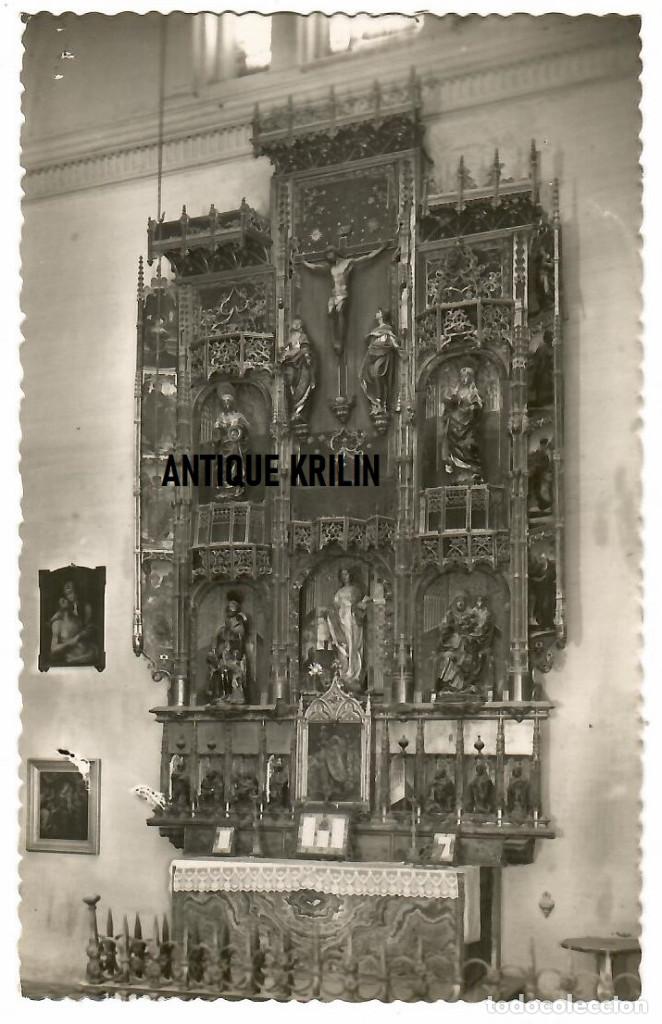 Postales: MALAGA N&ordm; 62 CATEDRAL , RETABLO SANTA BARBARA / EDICION GARCIA GARRABELLA