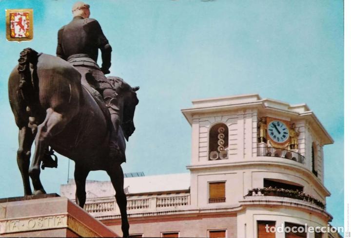 Postales: C&oacute;rdoba. 734 Reloj flamenco situado en la Plaza Jos&eacute; Antonio.. Escudo de Oro. Usada con sello. Color