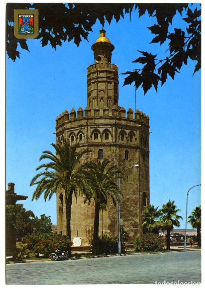 Postales: N&ordm; 262-SEVILLA. Torre del Oro. Sin circular. ED. DOM&Iacute;NGUEZ