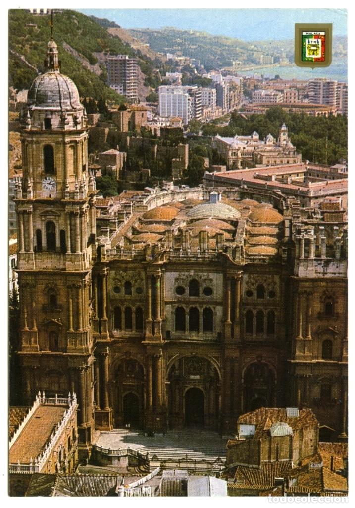 Postales: N&ordm; 7-MALAGA. Costa del Sol. La Catedral. Sin circular. ED. DOM&Iacute;NGUEZ