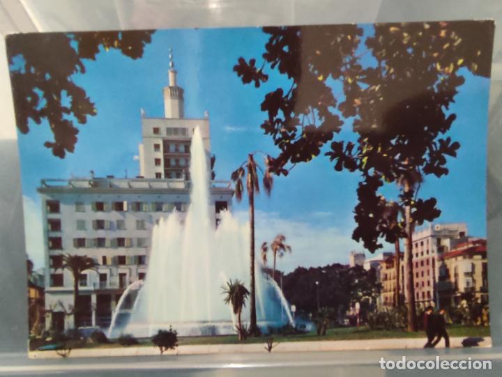 Postales: MALAGA PLAZA QUEIPO LLANO VISTABELLA 21 SC