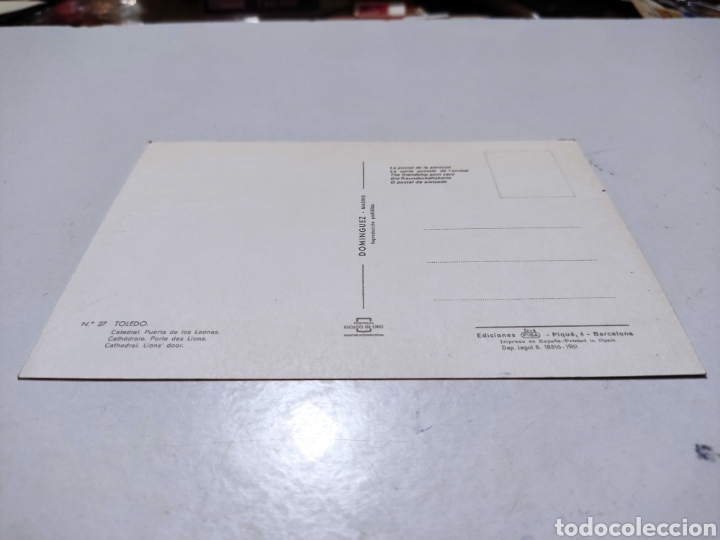 Postales: Postal Toledo catedral - Foto 2