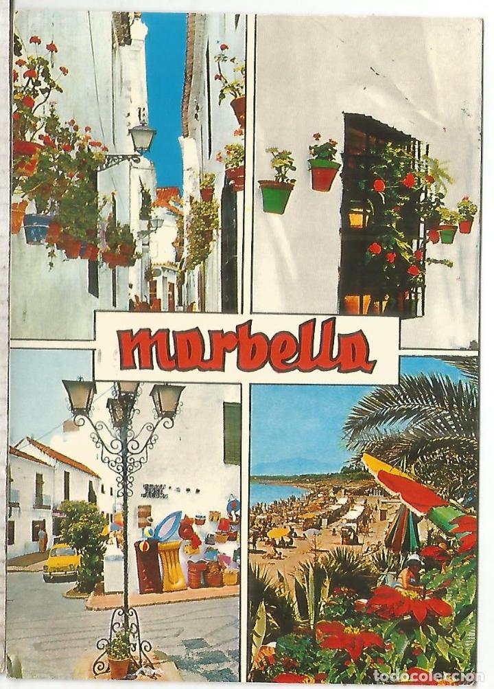 Postales: MALAGA MARBELLA ESCRITA - Foto 1