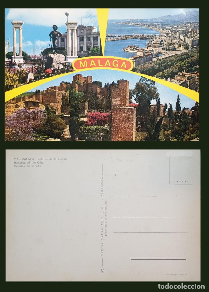 Postales: MALAGA - SPAIN - VARIAS VISTAS - postcard - X