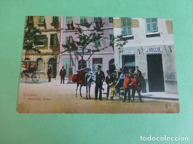 Postales: GIBRALTAR VEGETABLE SELLER - Foto 1