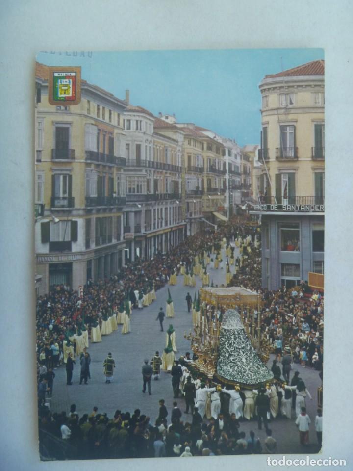 Postales: SEMANA SANTA DE MALAGA : TRONO DE MARIA SANTISIMA DEL AMPARO. A&Ntilde;OS 60