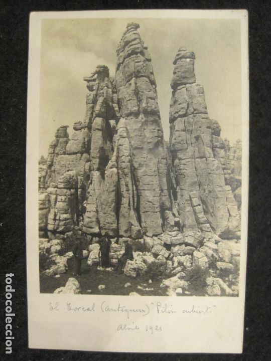 Postales: ANTEQUERA-EL TORCAL-FOTOGRAFICA-POSTAL ANTIGUA-VER FOTOS-(88.259)