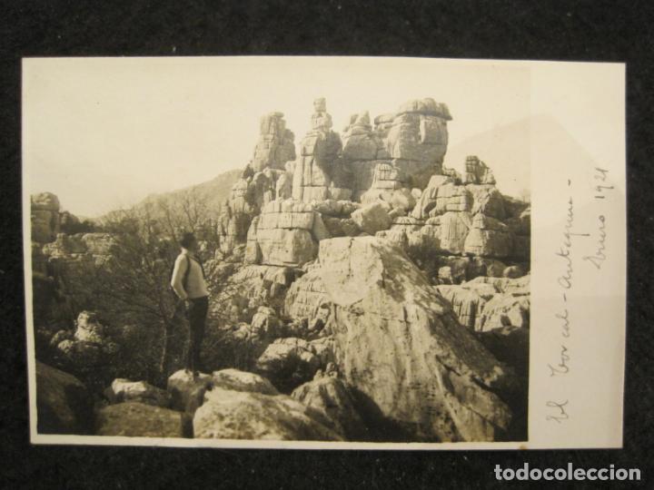 Postales: ANTEQUERA-EL TORCAL-FOTOGRAFICA-POSTAL ANTIGUA-VER FOTOS-(88.260)