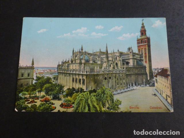 Postales: SEVILLA LA CATEDRAL POSTAL - Foto 1