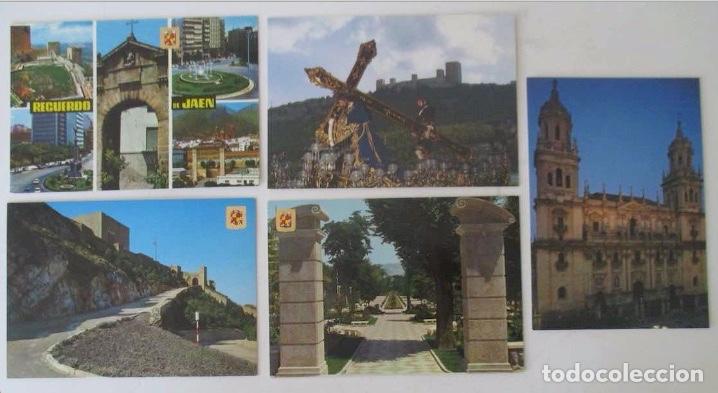 Postales: COLECCION DE 17 POSTALES DE JAEN - Foto 2