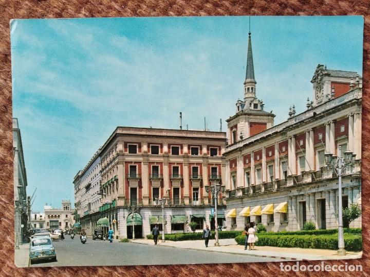 Postales: HUELVA - AYUNTAMIENTO Y GRAN VIA