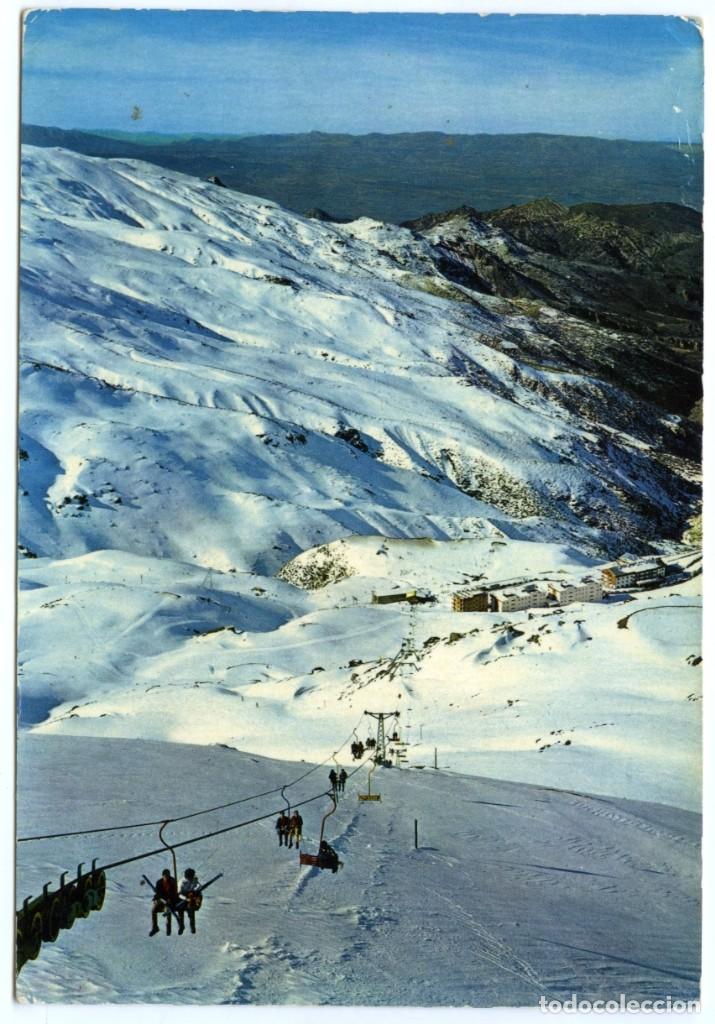 Postales: N&ordm; 1.366-GRANADA. Sierra Nevada. Circulada en 1974. EDITORIAL BEASCOA