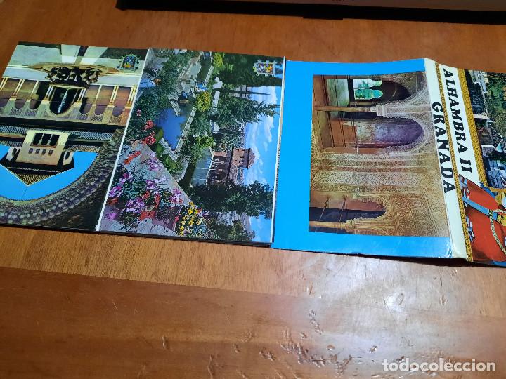 Postales: ALHAMBRA II. 12 POSTALES EN ACORDEON. ZERKOWITZ. CON DEDICATORIA DE UNA PERSONA. RESTO BUEN ESTADO