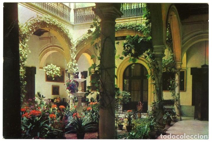 Postales: N&ordm; 1.102-SEVILLA. Patio andaluz. Escrita en 1963. ED. HELIOTIPIA ART&Iacute;STICA ESPA&Ntilde;OLA