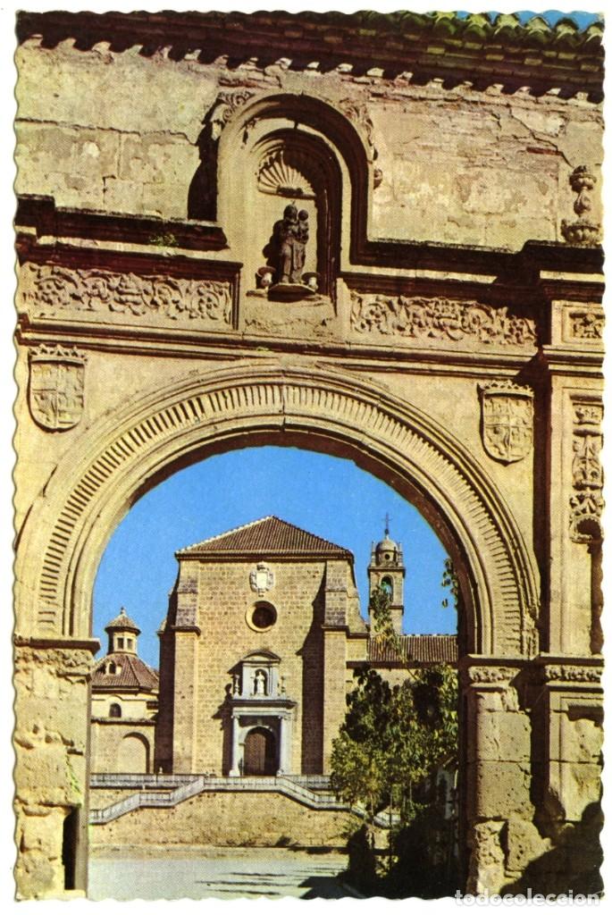 Postales: N&ordm; 1-GRANADA. La Cartuja. Fachada del Monasterio de la Cartuja. Sin circular. ED. FOTOCOLOR VALMAN