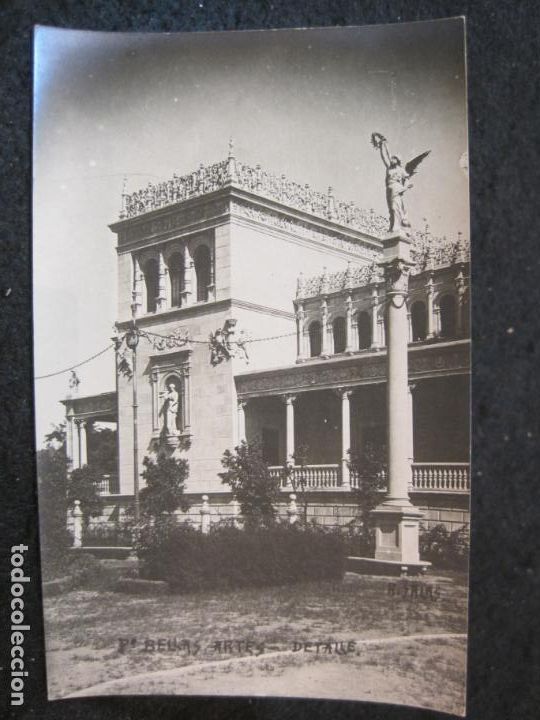 Postkarten: SEVILLA-PALACIO DE BELLAS ARTES-DETALLE-FOTOGRAFICA-POSTAL ANTIGUA-(89.532)