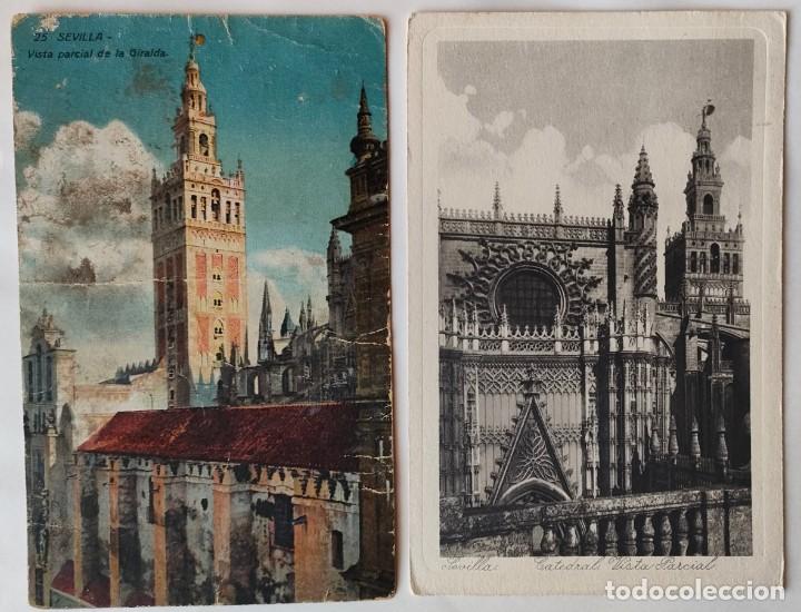 Postales: SEVILLA LOTE 8 POSTALES - Foto 3