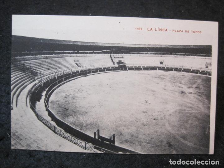Postais: LA LINEA-PLAZA DE TOROS-EDICION PONS Y SALA-1032-POSTAL ANTIGUA-(89.835)