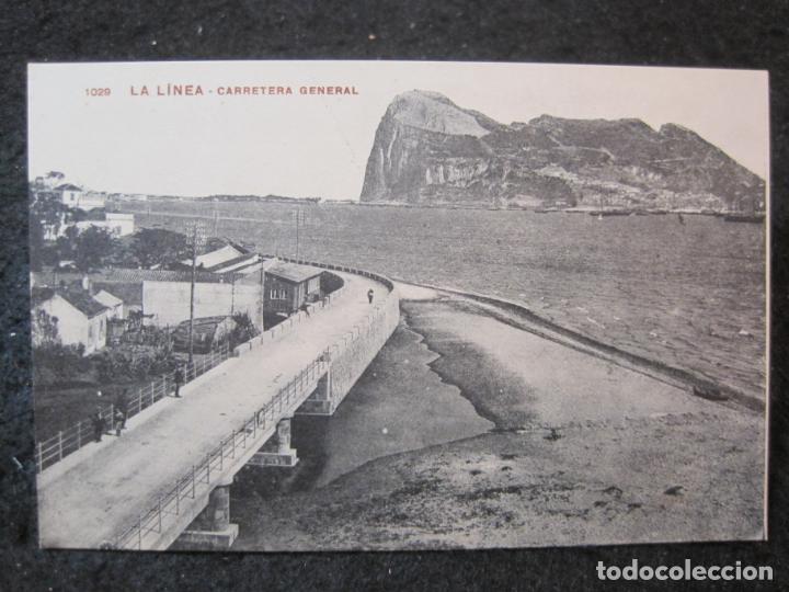 Postais: LA LINEA-CARRETERA GENERAL-EDICION PONS Y SALA-1029-POSTAL ANTIGUA-(89.836)