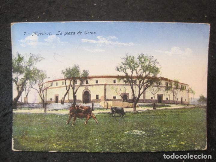 Postcards: ALGECIRAS-LA PLAZA DE TOROS-COLECCION MANUEL BARREIRO-POSTAL ANTIGUA-(89.843)