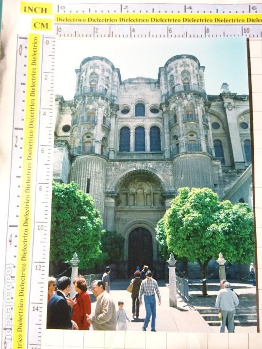Postcards: FOTO FOTOGRAF&Iacute;A DE M&Aacute;LAGA. A&Ntilde;OS 90. CATEDRAL POR CALLE C&Iacute;STER. 2646