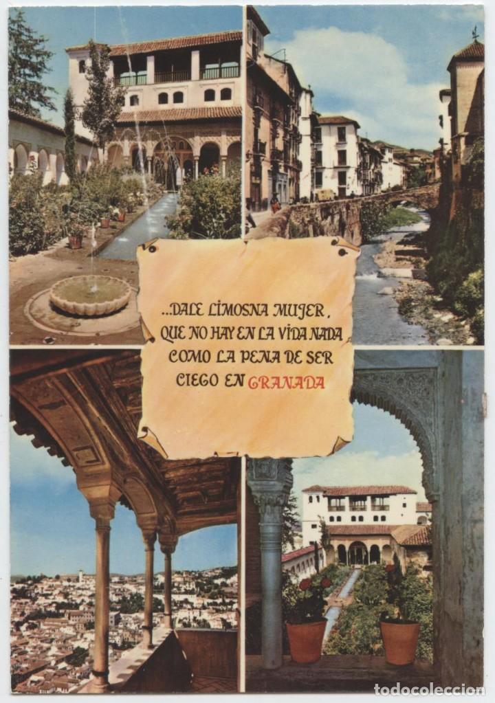 Postales: N&ordm; 1.031-GRANADA. Diversos aspectos. Sin circular. ED. GALLEGOS