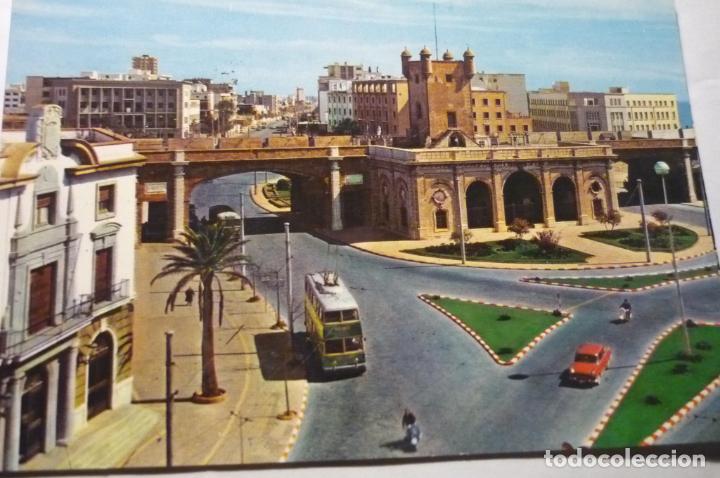 Postales: postal cadiz puerta de tierra circulada cm