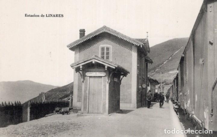 Postales: Estaci&oacute;n de Linares