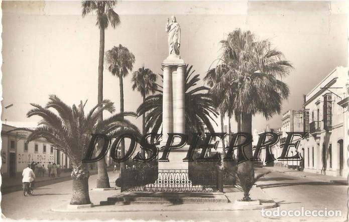 Postales: POSTAL, PUERTO DE SANTA MARIA-CADIZ, MONUMENTO CORAZON DE JESUS, ED. GARRABELLA, ESCRITA