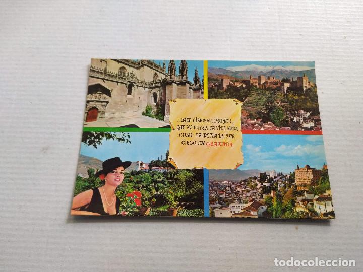 Postales: GRANADA - POSTAL GRANADA - RECUERDO - Foto 1