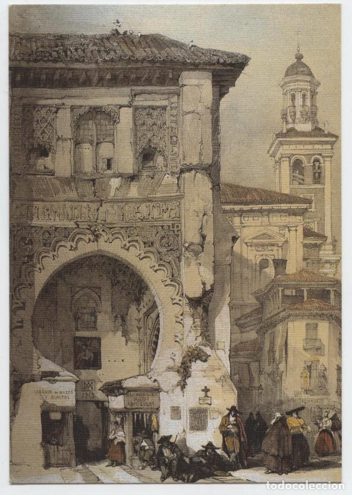 Postales: N&ordm; 301-GRANADA. Corral del Carb&oacute;n. Grabado siglo XIX. Sin circular. ED. DOM&Iacute;NGUEZ