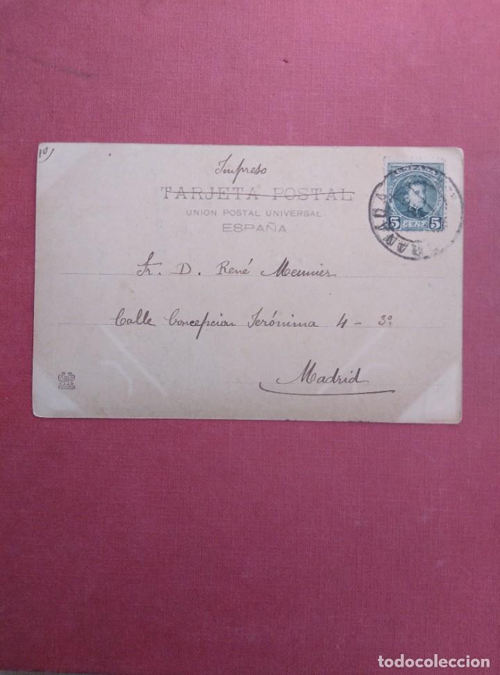 Postales: Granada, Galer&iacute;a Patio de los Arrayanes. A&ntilde;o 1903 - Foto 2