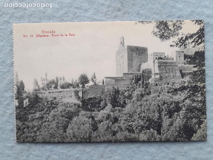 Postales: Granada. Alhambra. Torre de la Vela. - Foto 1