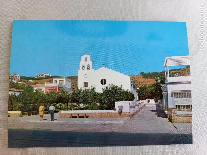 Postales: 56. COSTA DEL SOL RINCON DE LA VICTORIA IGLESIA PARROQUIAL. MALAGA ED. INTER. 1969 SIN CIRCULAR