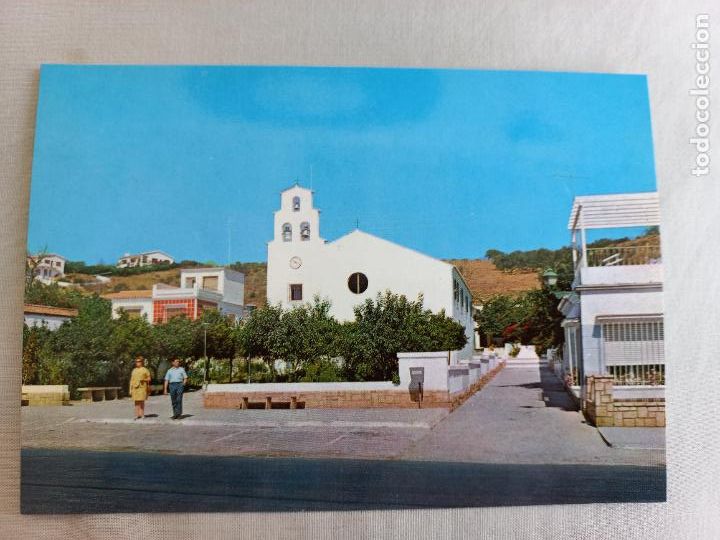 Postales: 56. COSTA DEL SOL RINCON DE LA VICTORIA IGLESIA PARROQUIAL. MALAGA ED. INTER. 1969 SIN CIRCULAR
