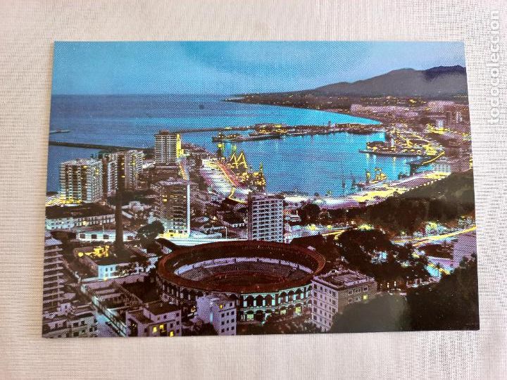 Postales: 41 ED. INTER. ANOCHECER EN EL PUERTO MALAGA. COSTA DEL SOL. 1969 SIN CIRCULAR