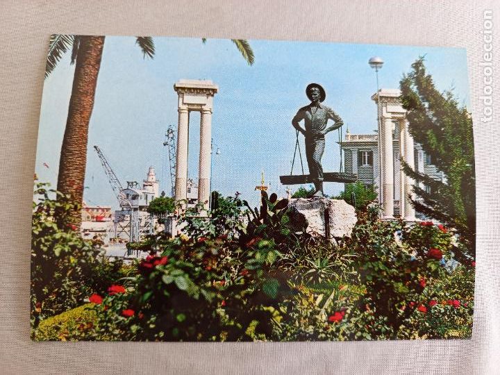 Postales: MALAGA EL CENACHERO TYPICAL FISH VENDOR COSTA DEL SOL 1969 46 ED. INTER POSTAL SIN CIRCULAR