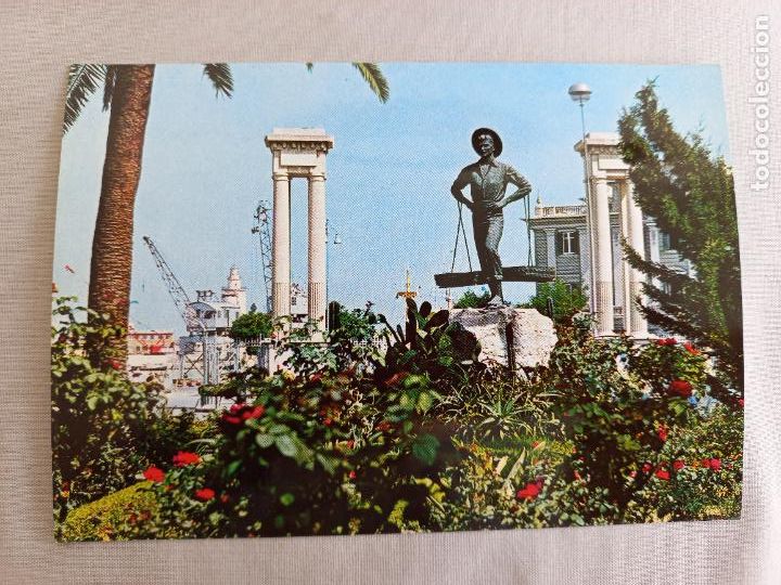 Postales: MALAGA EL CENACHERO TYPICAL FISH VENDOR COSTA DEL SOL 1969 46 ED. INTER POSTAL SIN CIRCULAR