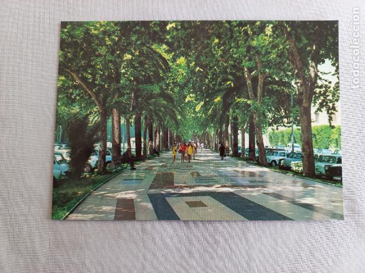 Postales: PASEO DEL PARQUE. MALAGA COSTA DEL SOL 106. VISTA CROM. POSTAL SIN CIRCULAR